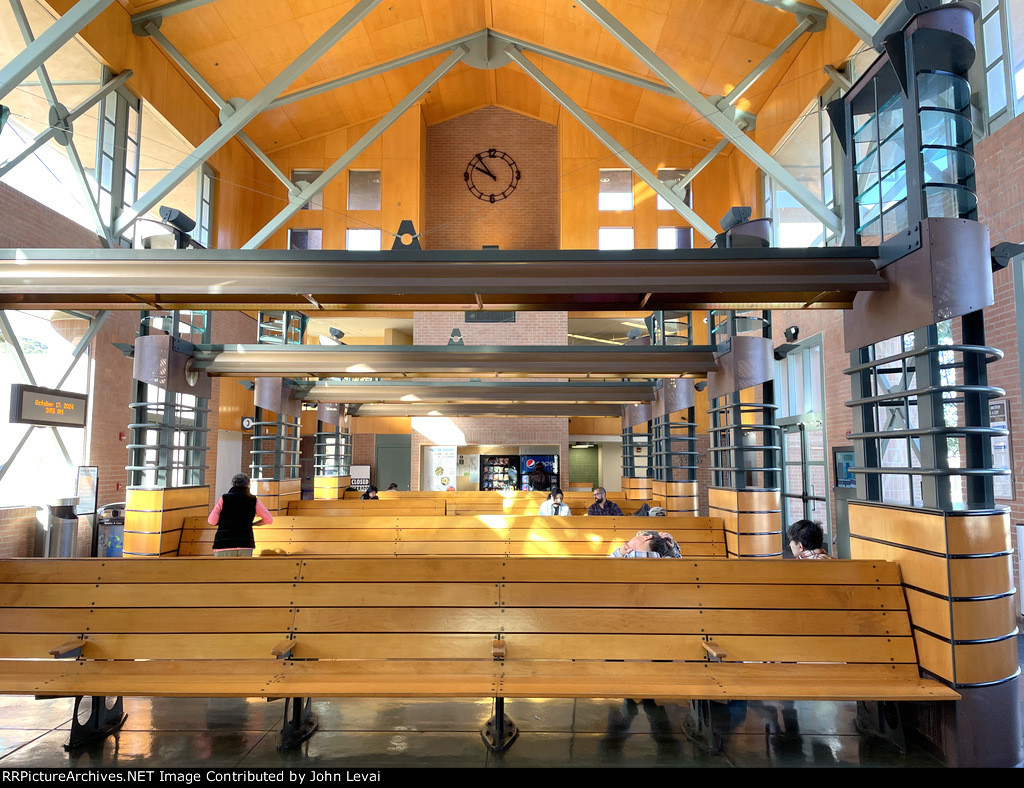 Interior of Martinez Station 